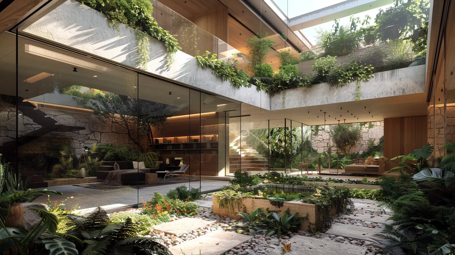 Biophilic Villa – فيلا مدمجة مع الطبيعة Biophilic Villa – فيلا مدمجة مع الطبيعة
